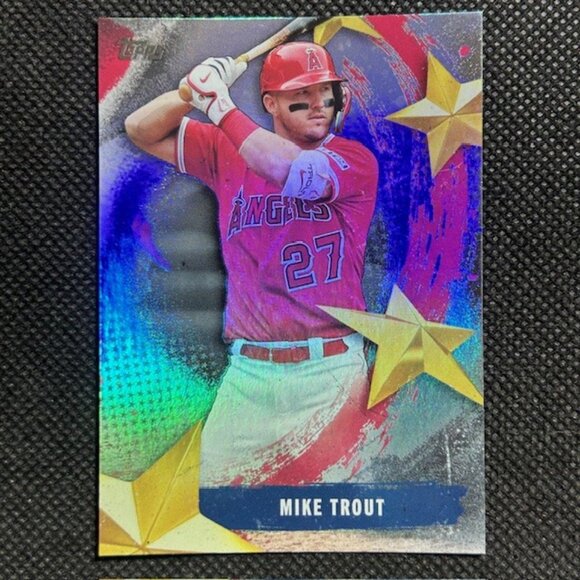 2025 Topps Stars of MLB #SMLB-8 Mike Trout Los Angeles Angels - Picture 1 of 2